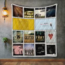 The Fray Album Covers Quilt Blanket and Home Decor