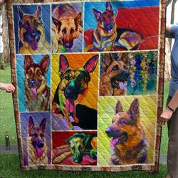 The German Shepherd Quilt Blanket  Quilt and Home Decor