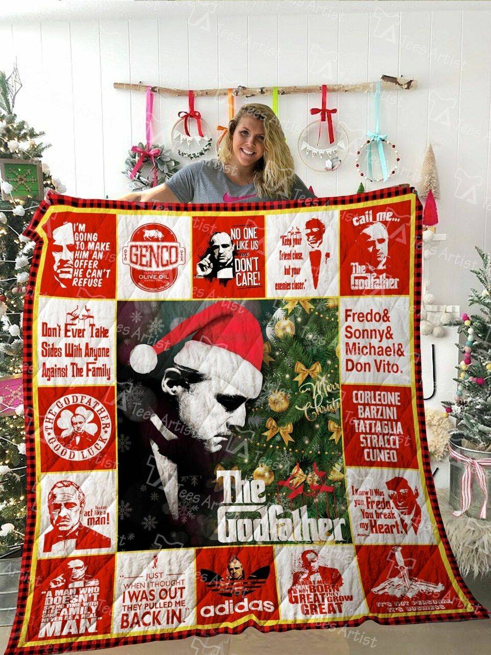 The Godfather Quilt Blanket 02185 and Home Decor