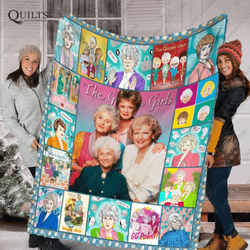 The Golden Girls Quilt Blanket Tn071210 and Home Decor