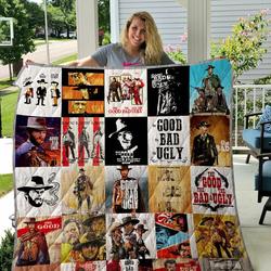 The Good, The Bad & The Ugly Quilt Blanket and Home Decor