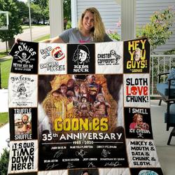 The Goonies Quilt Blanket For Fans Ver 17 1 and Home Decor