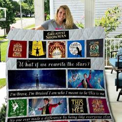 The Greatest Showman Quilt Blanket 02321 and Home Decor
