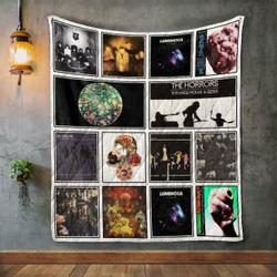 The Horrors Album Covers Quilt Blanket and Home Decor