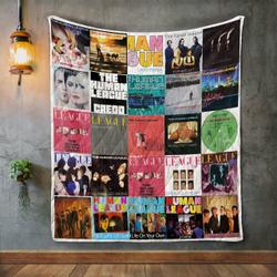 The Human League Album Covers Quilt Blanket and Home Decor
