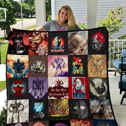 The Iron Giant Poster Quilt and Home Decor