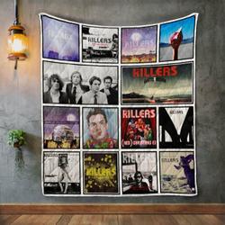 The Killers Album Covers Quilt Blanket and Home Decor