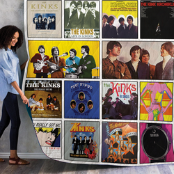 The Kinks Complication Albums Quilt Blanket For Fans Ver 14 and Home Decor