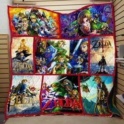 The Legend Of Zelda Quilt V5  Quilt and Home Decor
