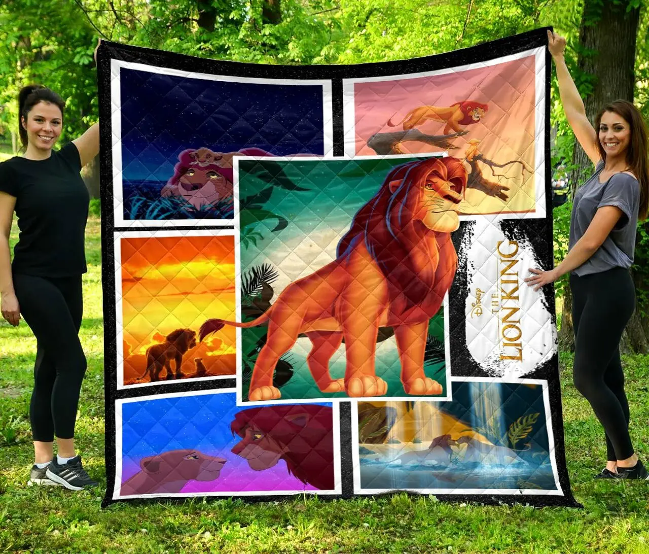The Lion King Fabric Quilt Quilt and Home Decor