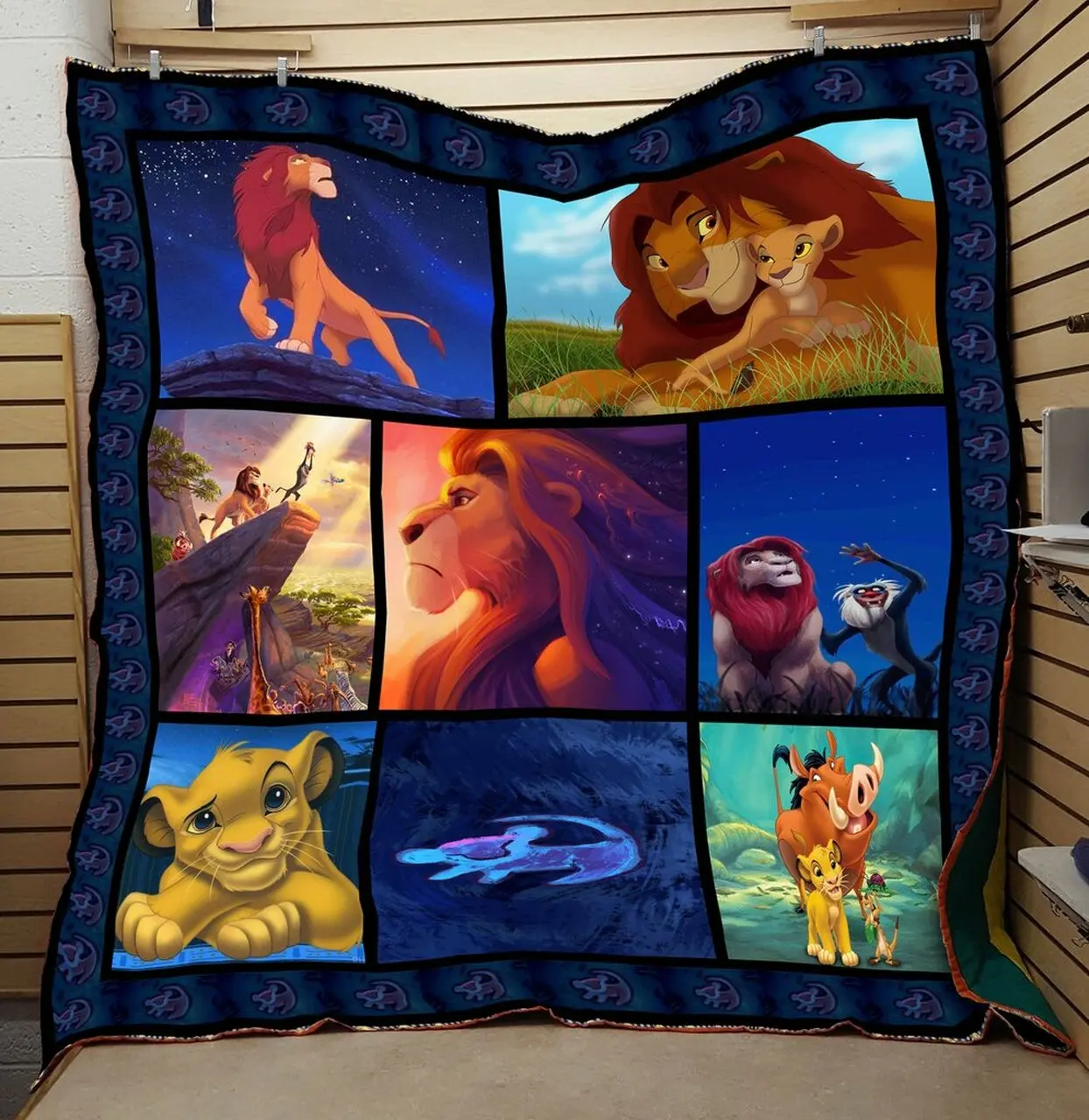 The Lion King Poster Quilt V2 Quilt and Home Decor