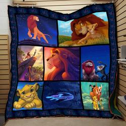 The Lion King Poster Quilt V2  Quilt and Home Decor