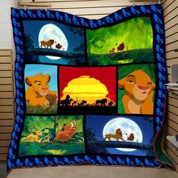 The Lion King Poster Quilt V3  Quilt and Home Decor