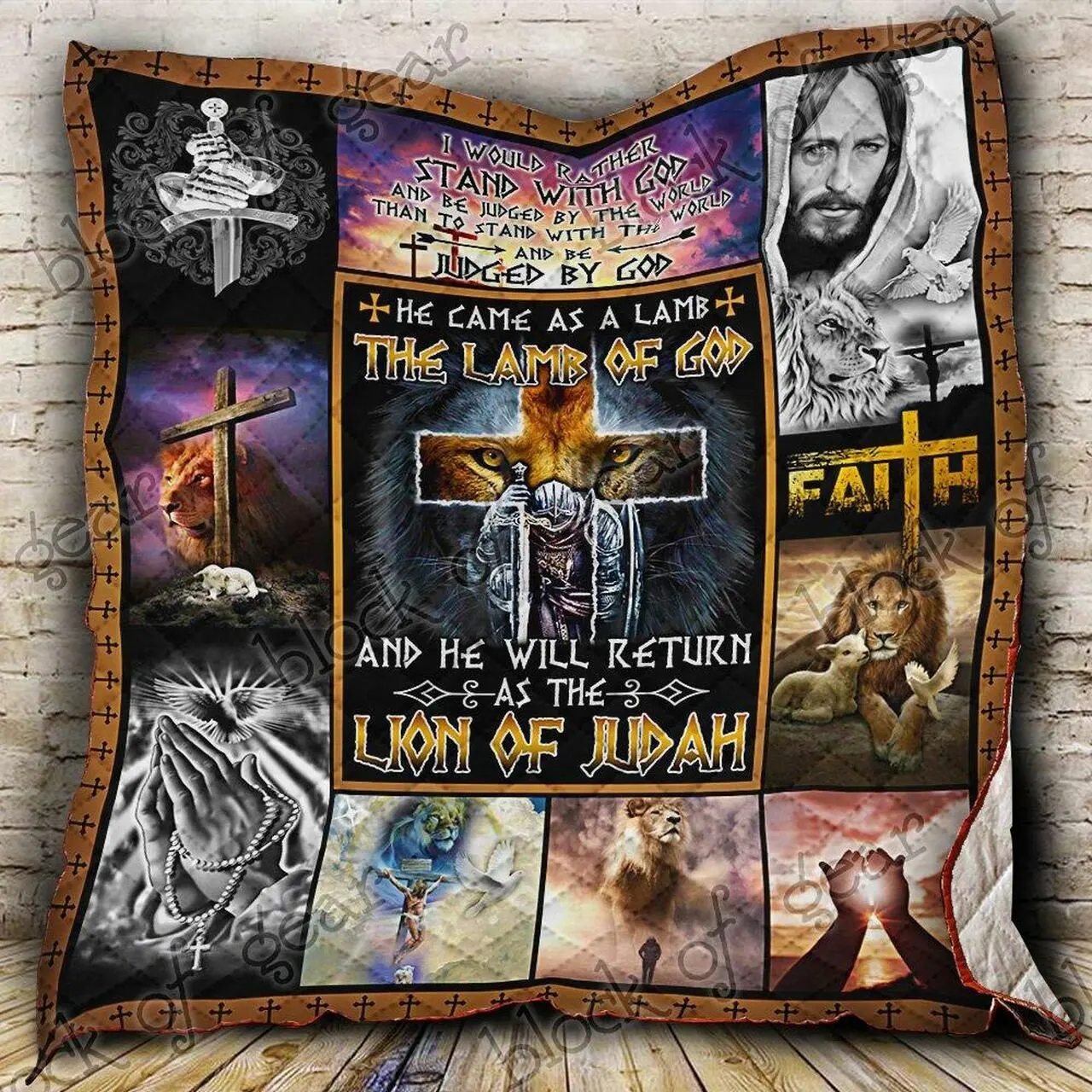 The Lion Of Judah Psl411 Quilt Quilt and Home Decor