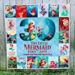 The Little Mermaid  Premium Quilt  Quilt and Home Decor