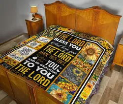 The Lord Bless You Quilt Blanket Dhc02011135Dd and Home Decor