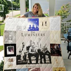 The Lumineers Albums Custom Quilt Blanket 02 and Home Decor