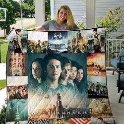 The Maze Runner Quilt Blanket 01 and Home Decor