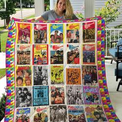 The Monkees All Season Plus Size Quilt Blanket and Home Decor