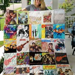 The Monkees Quilt Blanket  Limited Quilt Blanket and Home Decor