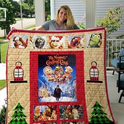 The Muppet Christmas Carol Quilt Blanket and Home Decor