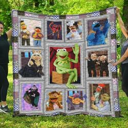 The Muppet Show Character Quilt Blanket Quilt Blanket and Home Decor