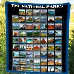 The National Parks Dtc2410243 Quilt Blanket and Home Decor
