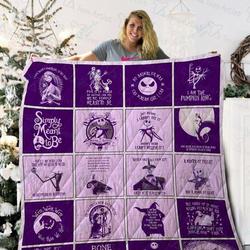 The Nightmare Before Christmas Quilt Blanket 02150 and Home Decor