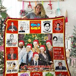 The Office Quilt Blanket 02198 and Home Decor