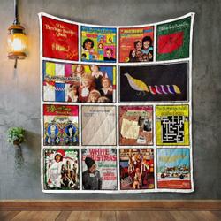 The Partridge Family Album Covers Quilt Blanket and Home Decor