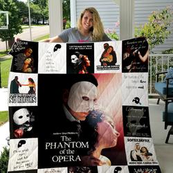 The Phantom Of The Opera Quilt Blanket For Fans Ver 17      and Home Decor