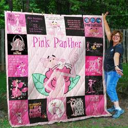 The Pink Panther Quilt Blanket and Home Decor