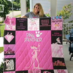 The Pink Panther Quilt Blanket For Fans Ver 17 and Home Decor