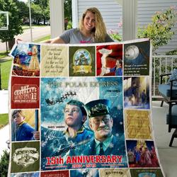 The Polar Express All Season Plus Size Quilt Blanket Ver 1 and Home Decor