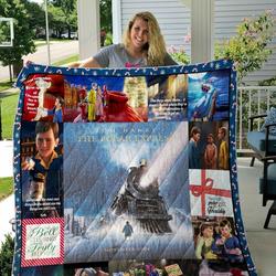 The Polar Express Style 2 Quilt Blanket and Home Decor