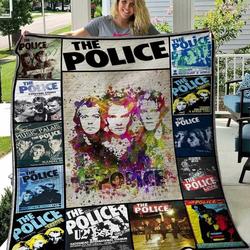 The Police 1 Blanket Th1507 Quilt and Home Decor