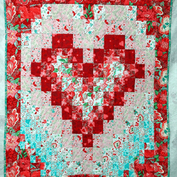 The Prettiest Watercolor Heart Quilt Blanket Dhc3101116Lt and Home Decor