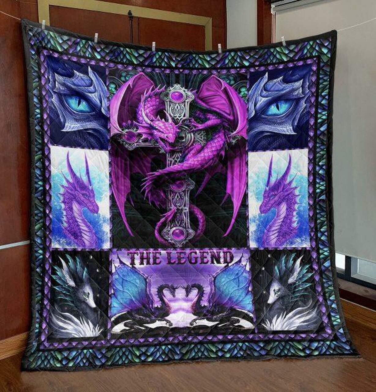 The Purple Legend Quilt Blanket Vh09 Quilt and Home Decor