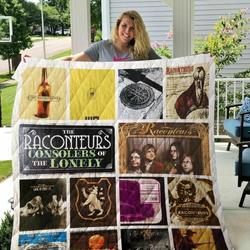 The Raconteurs Albums Quilt Blanket 02 and Home Decor