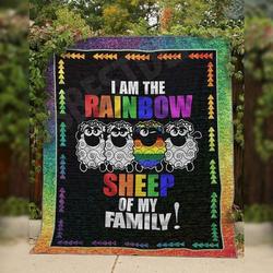 The Rainbow Sheep Hur Quilt mx and Home Decor