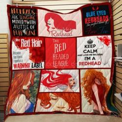 The Red Headed League Quilt Th516  Quilt and Home Decor