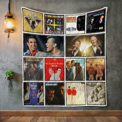 The Righteous Brothers Album Covers Quilt Blanket and Home Decor