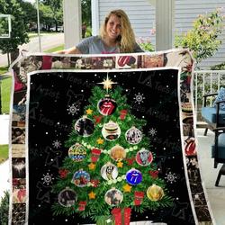 The Rolling Stones Quilt Blanket 01468 and Home Decor