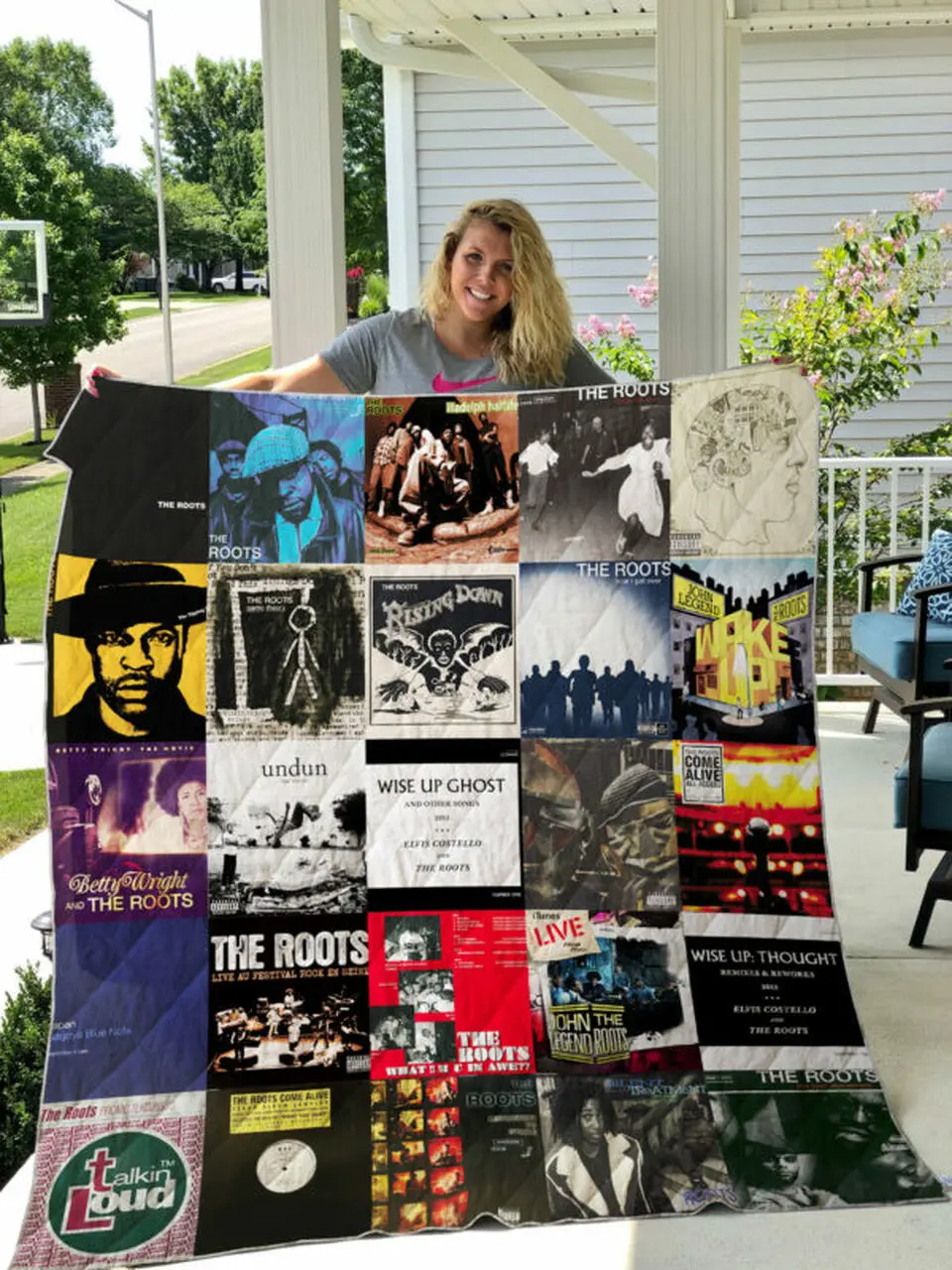 The Roots Quilt Blanket and Home Decor