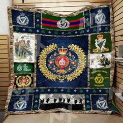 The Royal Irish Regiment Quilt Blanket Dhc0910222Vt and Home Decor