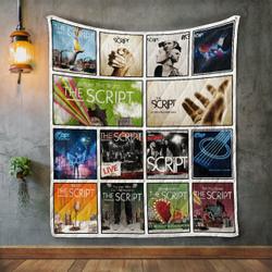 The Script Album Covers Quilt Blanket and Home Decor