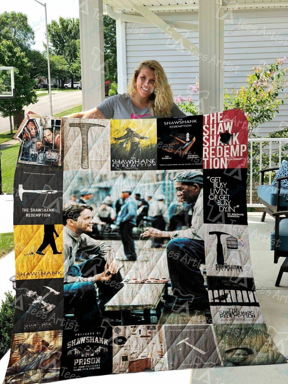 The Shawshank Redemption Quilt Blanket 0432 and Home Decor