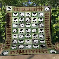 The Sheep Pk270555 Quilt Blanket and Home Decor