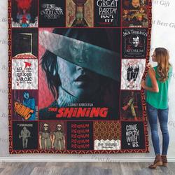 The Shining Poster Quilt Blanket Ver 3 and Home Decor