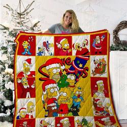The Simpsons Quilt Blanket 02225 and Home Decor